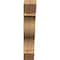 Ekena Millwork Funston Slat Rough Sawn Bracket, Western Red Cedar, 6"W x 28"D x 32"H BKT06X28X32FST06RWR - alternate 2